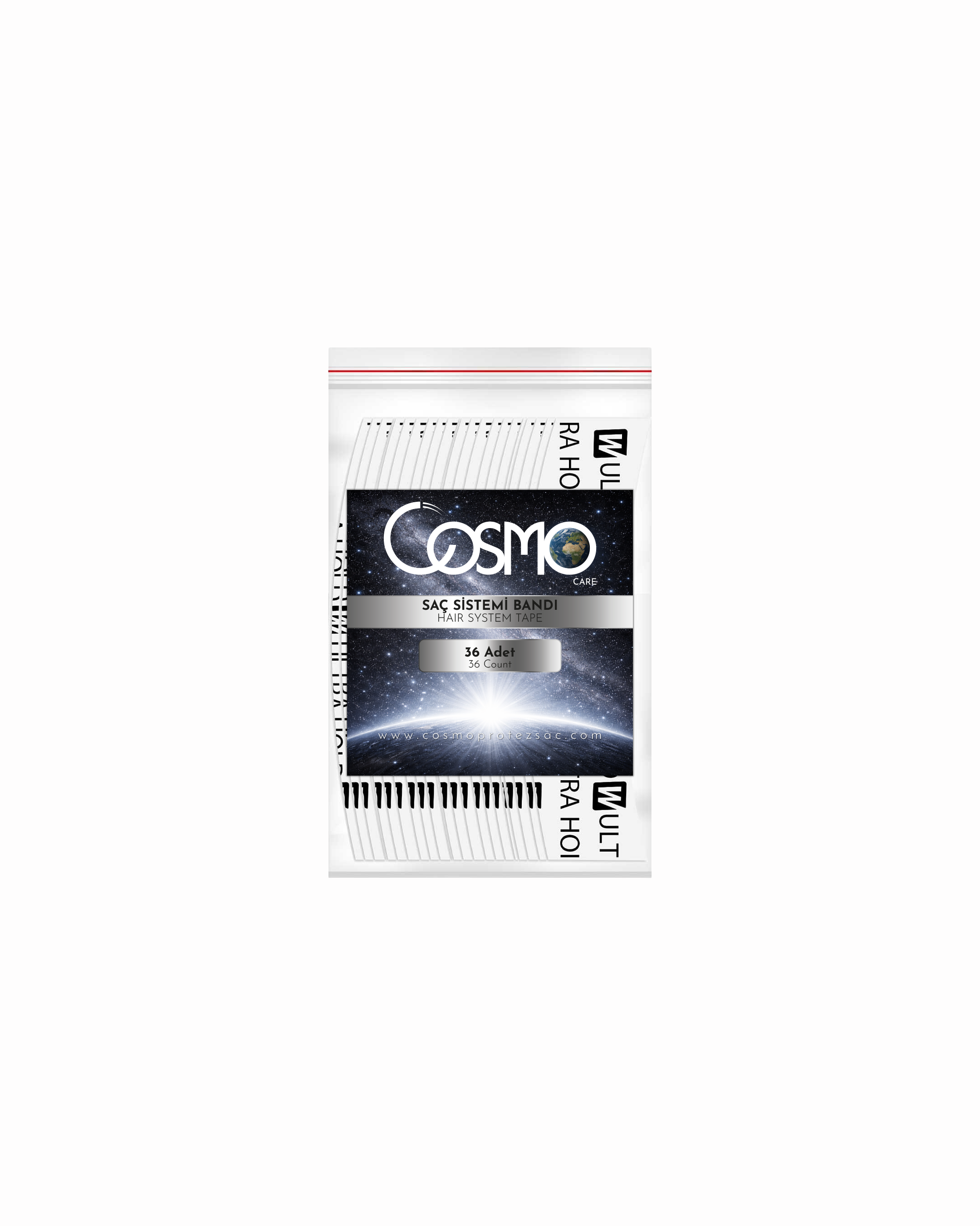 Cosmo Protez Saç Sistemleri İçin Güçlü Tutucu Bant – pratik kullanım ve güvenilir sabitleme sağlayan profesyonel bant çözümü.