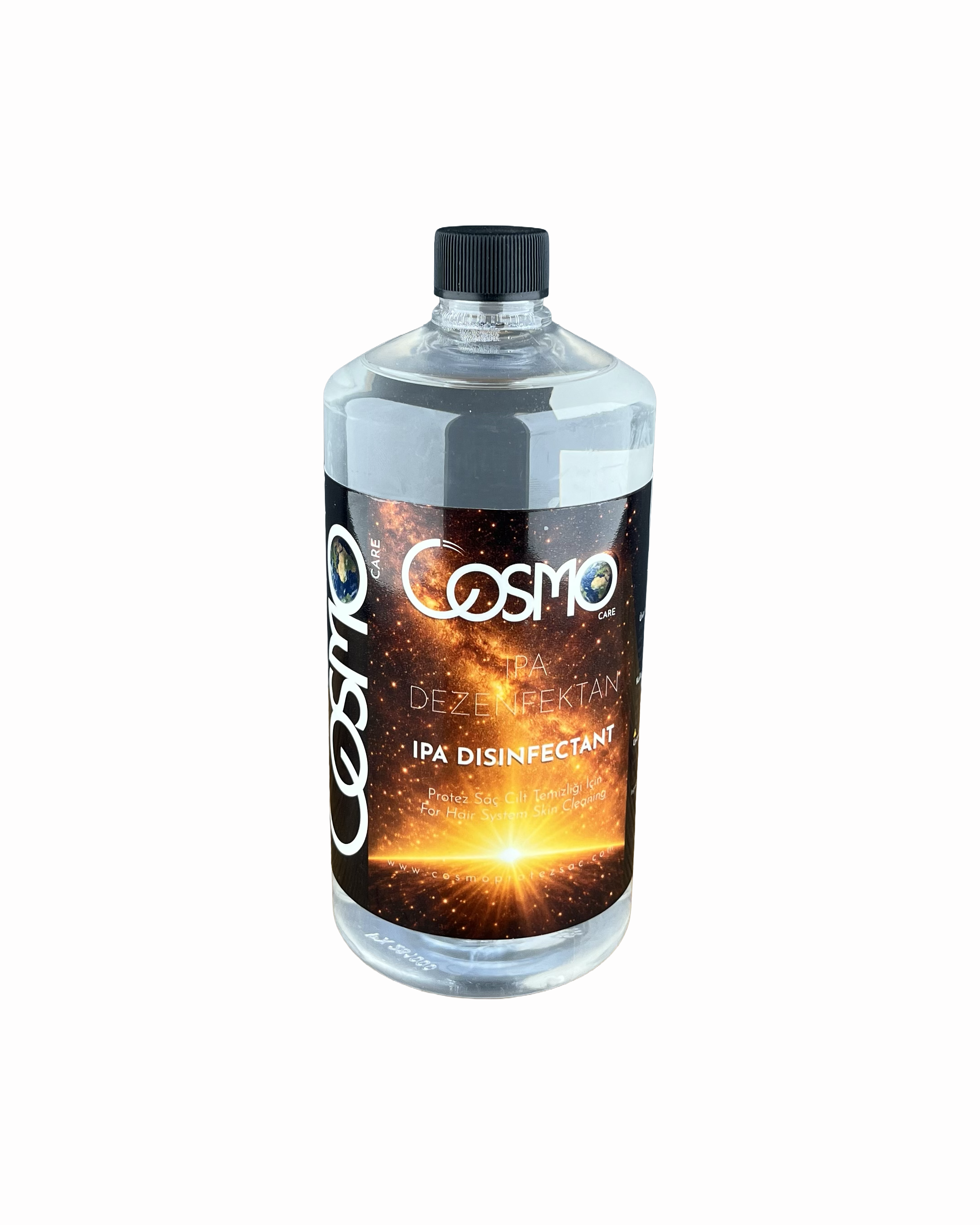 Cosmo İPA dezenfektan, protez saç uygulamalarında hijyen ve güvenli kullanım sağlayan profesyonel temizlik ürünü